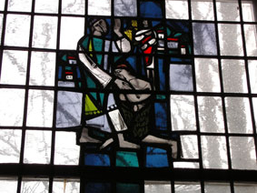 evangelische Kirche Hermeskeil Fenster